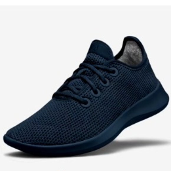 allbirds Shoes - NEW! Allbirds Tree Runners Limited Edition Navy Blue Dark Sole 8